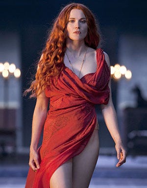 Spartacus: Blood and Sand - Season 1 - "Sacramentum Gladiatorum" - Lucy Lawless as Lucretia