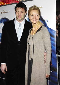 Josh Stoltz and Joan Allen - "The Pirate Queen" Broadway opening night, April  2007