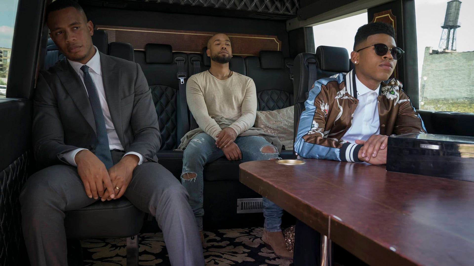 Trai Byers, Jussie Smollett and Bryshere Gray in Empire