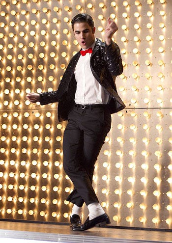 Glee - Season 3 - "Michael" - Darren Criss as Blaine