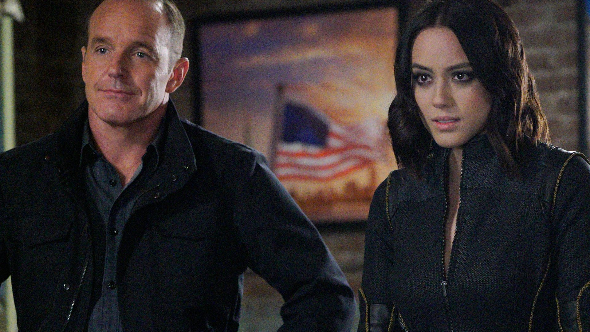 Clark Gregg and Chloe Bennet, Marvel's Agents of S.H.I.E.L.D.