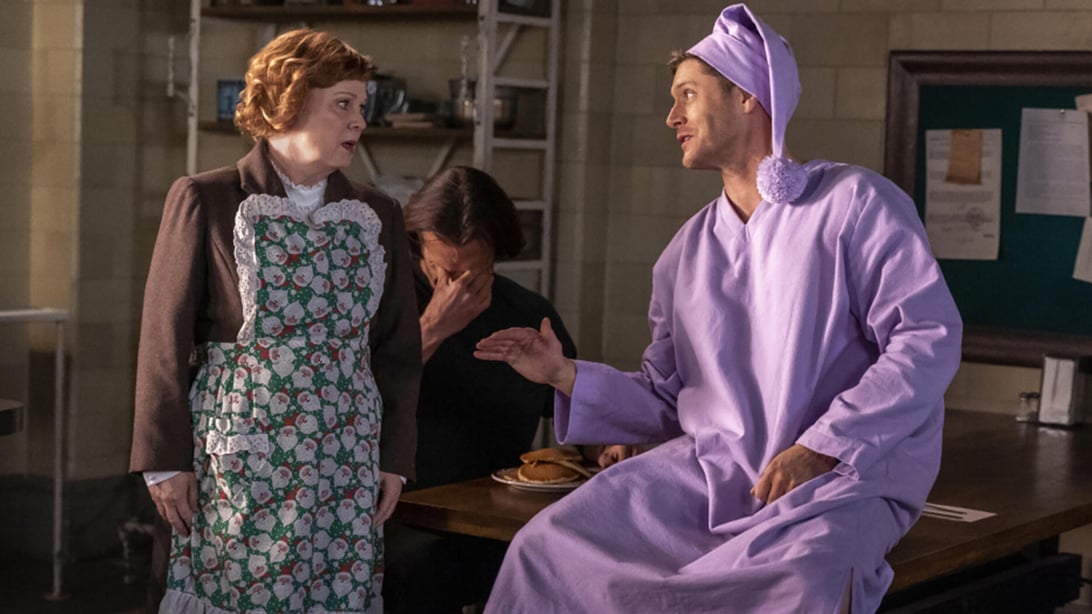 Meagen Fay, Jared Padalecki and Jensen Ackles, Supernatural