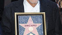 Dennis Hopper Receives Hollywood Walk of Fame Star