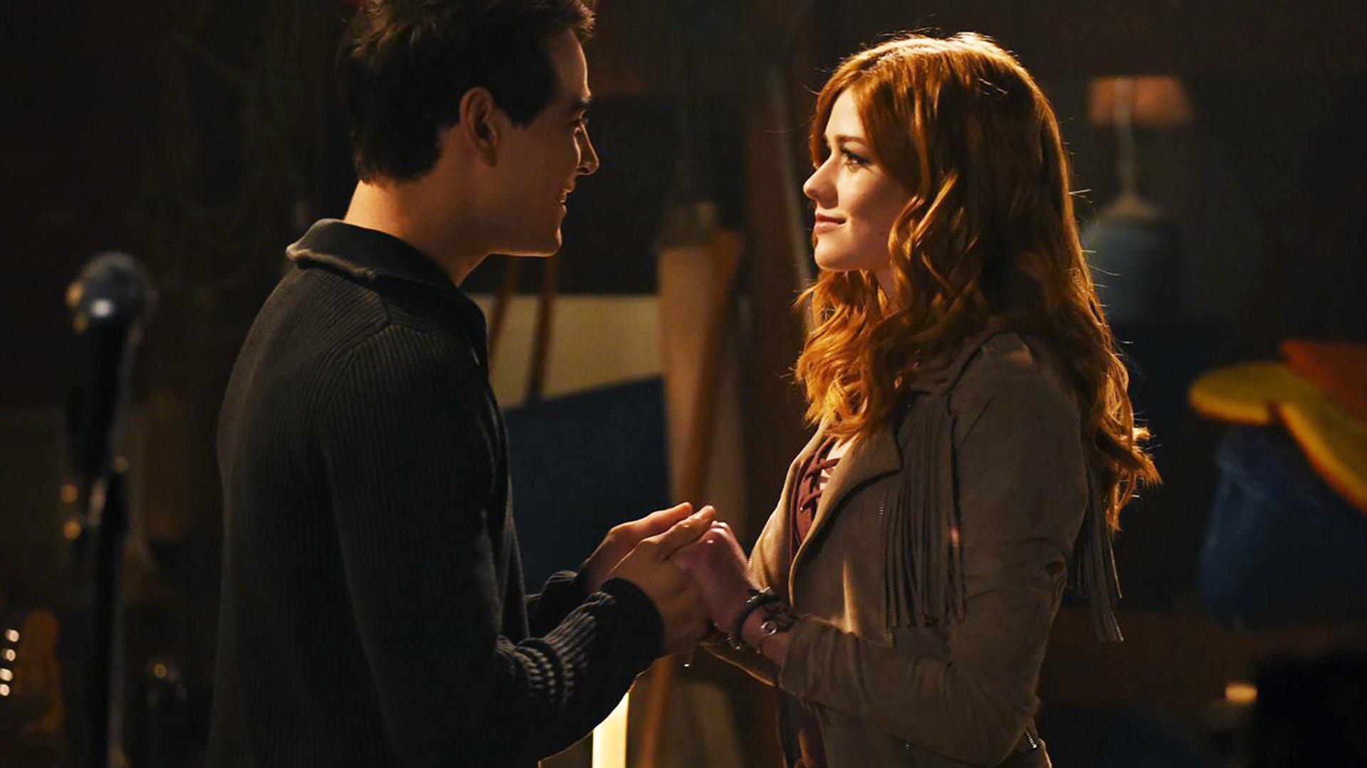 Katherine McNamara and Alberto Rosende, Shadowhunters