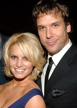 Jessica Simpson and Dane Cook - The "Employee of the Month" Los Angeles Premiere After Party, September 19, 2006