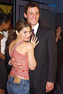 Callie Thorne and Dominic West - premiere of "The Wire" - Inside, May 2003