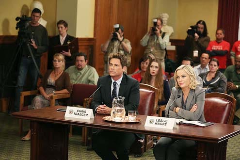 Parks and Recreation - Season 6 - "Gin It Up" - Rob Lowe and Amy Poehler