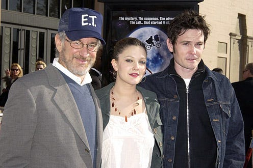 Steven Spielberg, Drew Barrymore & Henry Thomas - 20th Anniversary Premiere of Steven Spielberg's "E.T."