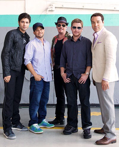Entourage - Season 8 - "The End" - Adrian Grenier, Jerry Ferrara, Kevin Dillon, Kevin Connolly and Jeremy Piven
