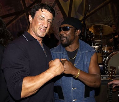 Sylvester Stallone and Toots Hibbert - Willie Nelson and Friends: "Outlaws & Angels" Show, May 5, 2004