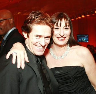 Willem Dafoe and Anjelica Huston - Vanity Fair Oscar Party, March 2006