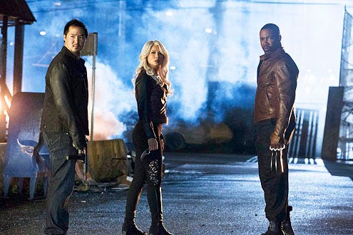 Arrow - Season 2 - "Identity" - Kelly Hu and Michael Jai White