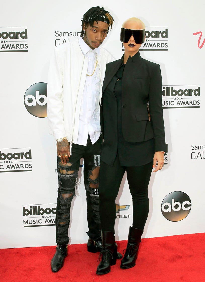 Wiz Khalifa and Amber Rose - 2014 Billboard Music Awards in Las Vegas, Nevada, May 18, 2014