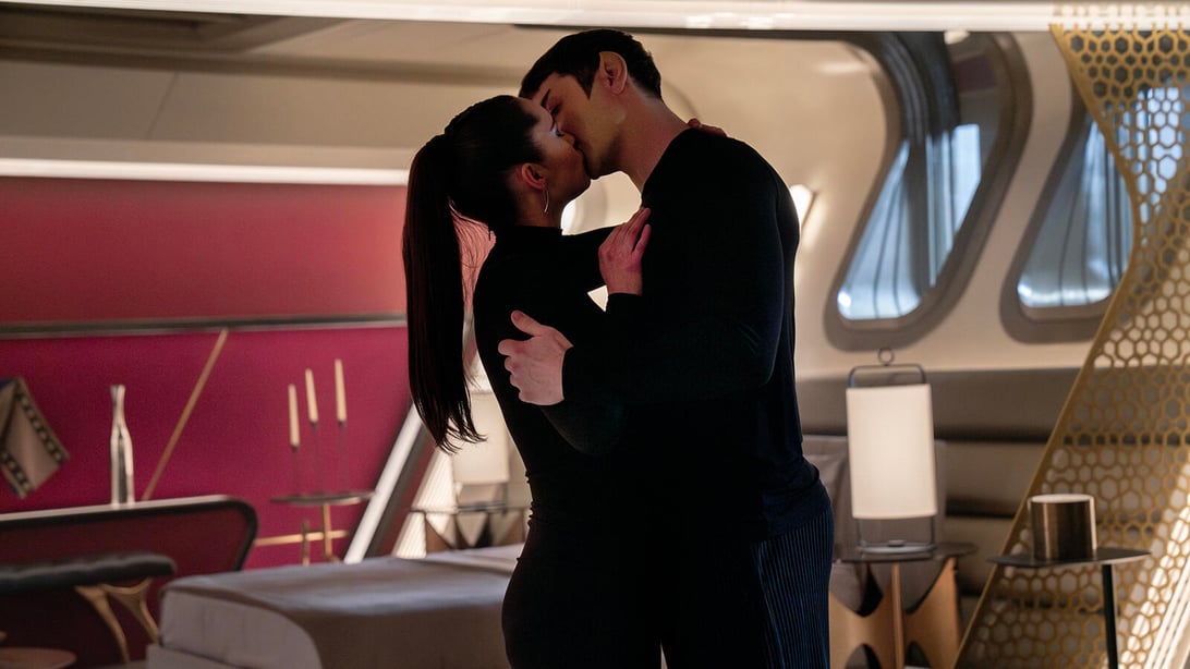 Christina Chong and Ethan Peck, Star Trek: Strange New Worlds