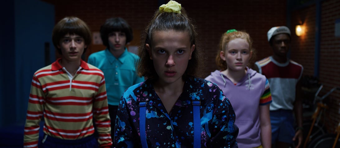 Millie Bobby Brown, Noah Schnapp, Finn Wolfhard, Sadie Sink, Caleb Mclaughlin, Stranger Things