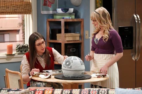 The Big Bang Theory - Season 7 - "The Proton Transmogrification" - Mayim Bialik, Melissa Rauch