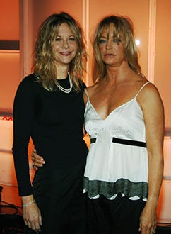 Meg Ryan and Goldie Hawn - Glamour Magazine's "Women of the Year", Nov. 2005