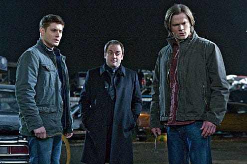 Supernatural - Season 5 - "Two Minutes to Midnight" - Jensen Ackles, Mark Sheppard, Jared Padalecki