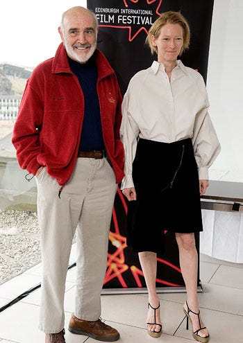 Sean Connery and Tilda Swinton - The Edinburgh International Film Festival in Scotland, June 21, 2008