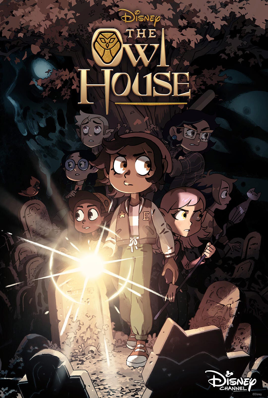 Key art for "Thanks to Them," the first of three finale specials for Disney's The Owl House