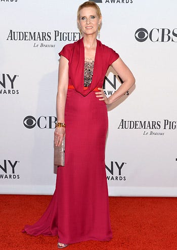 Cynthia Nixon - 66th Annual Tony Awards in New York City, June 10, 2012