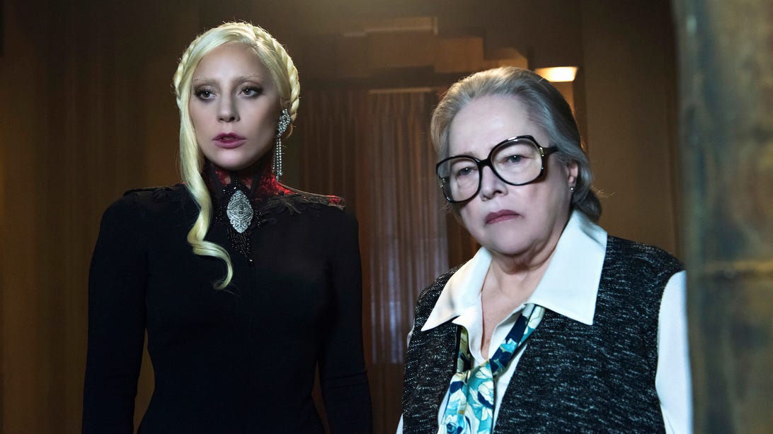 Lady Gaga and Kathy Bates, American Horror Story: Hotel