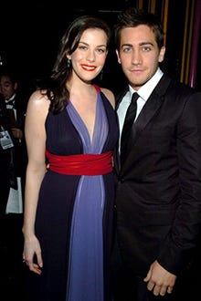 Liv Tyler and Jake Gyllenhaal - Screen Actors Guild Awards, Feb. 2004