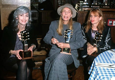Emmy Lou Harris, Rickie Lee Jones, Rosanna Arquette - The 1996 Gibson Guitar Awards
