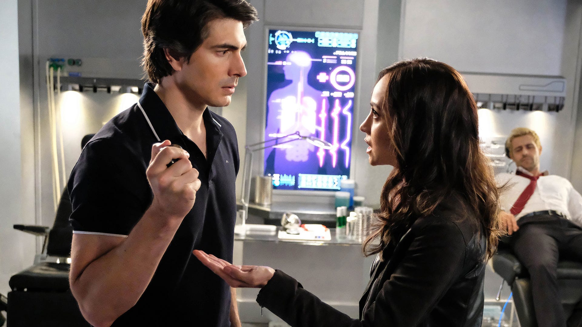 Brandon Routh and Courtney Ford, DC's Legends of Tomorrow