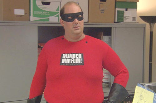 The Office - Season 2 - "Halloween" - Brian Baumgartner as "Kevin"
