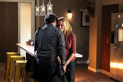 CSI - Season 14 - "Boston Breaks" - James Callis and Elisabeth Shue