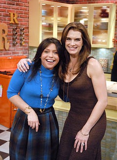 The Rachael Ray Show - Rachael with surprise guest Brooke Shields