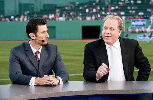 Baseball Tonight -MLB Opening Night - New York Yankees at Boston Red Soxs - Nomar Garciaparra and Curt Schilling -