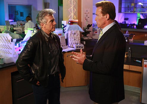 America's Most Wanted - Host John Walsh and Gov. Arnold Schwarzenegger discuss the importance of a national DNA database for law enforcement, and of requiring criminal suspects to submit DNA samples when they are arrested