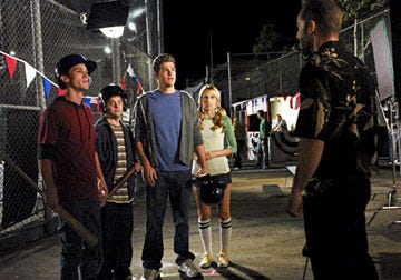 The Secret Life of the American Teenager - Season 1 - "The Father and the Son" - Daren Kagasoff, Luke Zimmerman, Greg Finley, Megan Park and Bryan Callen