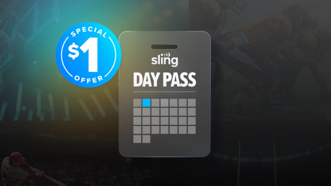 Black Friday Sling TV $1 Day Pass Deal