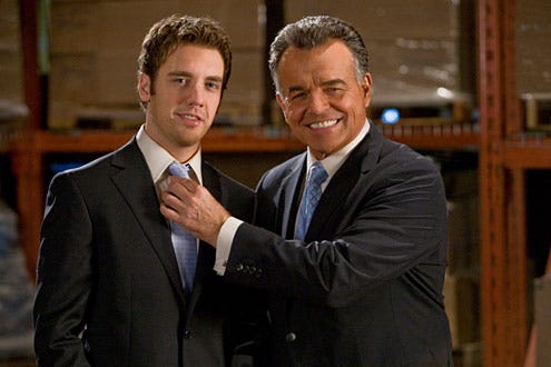 Reaper - Season 2 - "The Devil & Sam Oliver" - Bret Harrison as Sam and Ray Wise as the Devil