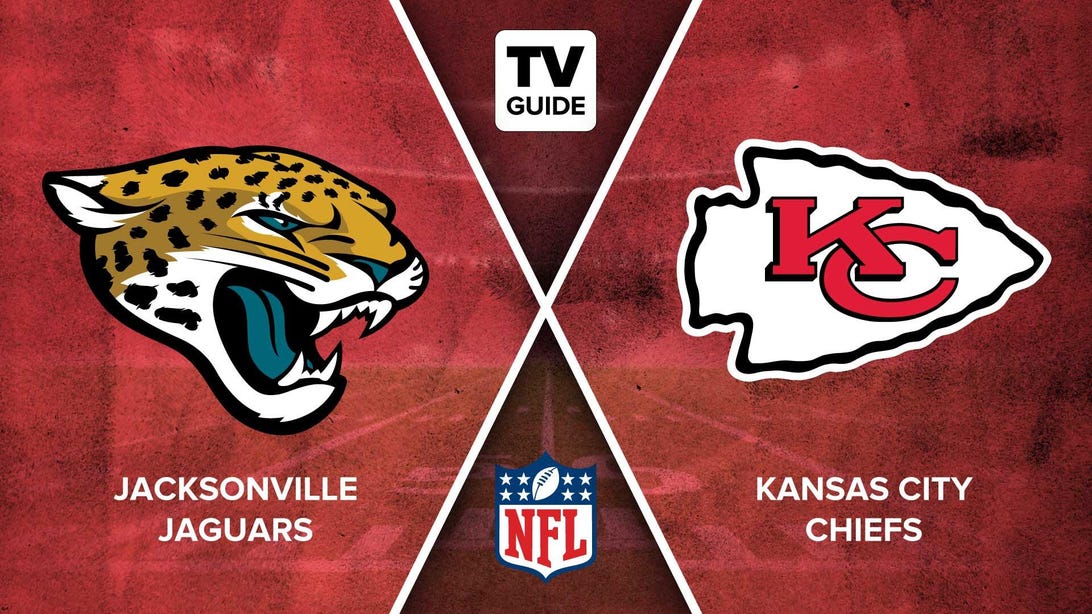 NFL Jaguars vs. Chiefs matchup logos