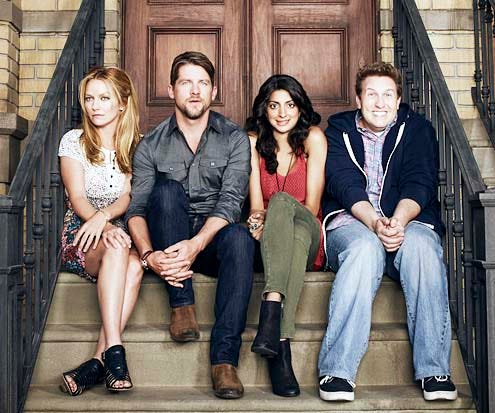 Weird Loners - Season 1 - Becki Newton, Zachary Knighton, Meera Khumbhani and Nate Torrence
