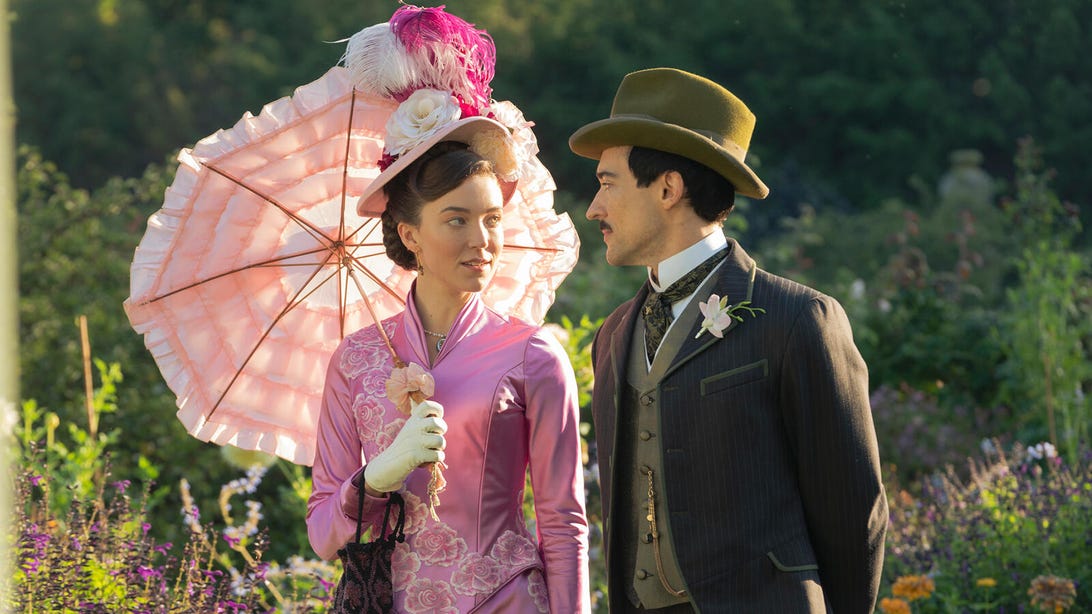 Nicole Brydon Bloom and Blake Ritson, The Gilded Age