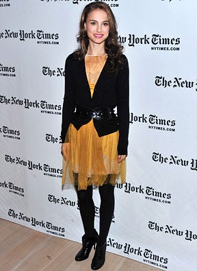 Natalie Portman - The 9th Annual New York Times Arts and Leisure Weekend at TheTimesCenter in New York City, January 9, 2010