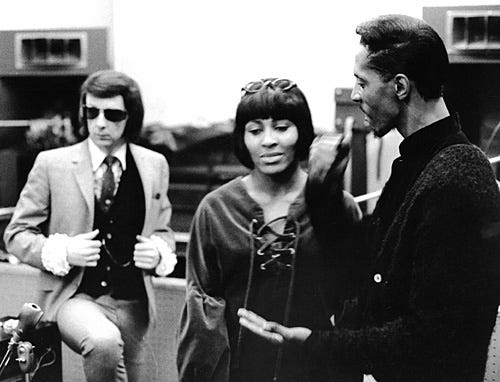 Phill Spector, Tina Turner, Ike Turner - Gold Star Studios - Los Angeles, CA - 1966