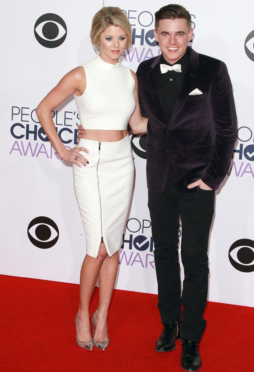 Katie Peterson and Jesse McCartney - 41st Annual People's Choice Awards in Los Angeles, California, January 7, 2015