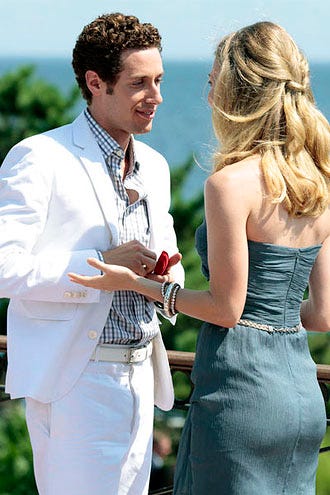 Royal Pains - Season 3 - "A Farewell to Barnes" - Paulo Costanzo and Brooke D'Orsay