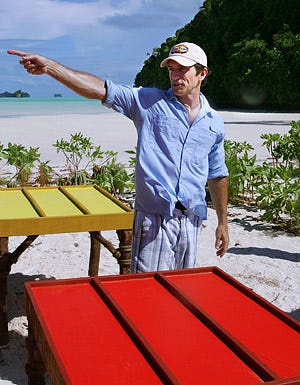 Survivor: Micronesia - Jeff Probst, during  the thirteenth episode