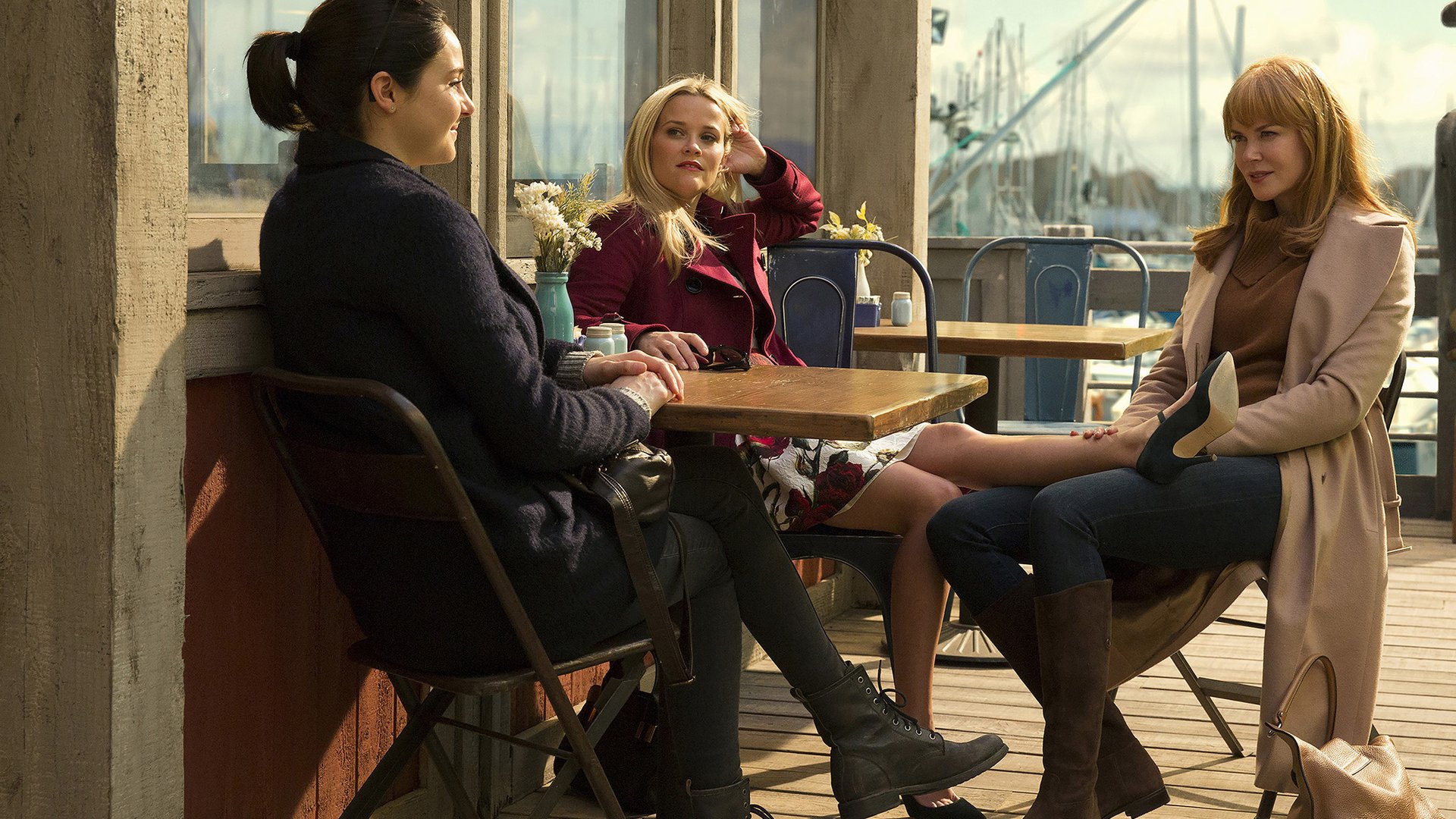 Shailene Woodley, Reese Witherspoon and Nicole Kidman, Big Little Lies