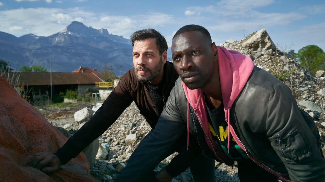 Laurent Lafitte and Omar Sy, The Takedown