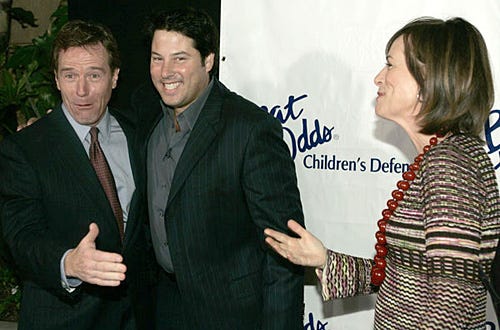 Bryan Cranston, Greg Grunberg and Jane Kaczmarek - The Children's Defense Fund's "Beat the Odds" Awards - Oct. 2005