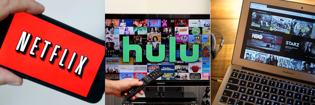 Netflix, Hulu, Amazon Prime Video