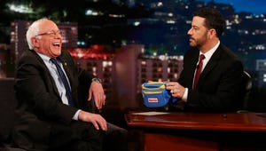 Bernie Sanders Talks Trump, Marijuana and Climate Change on Jimmy Kimmel